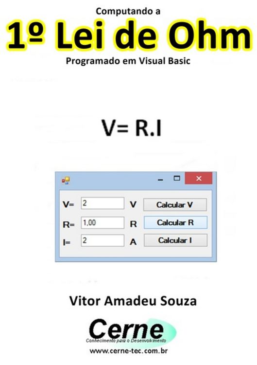 Produktbild: Computando A 1&ordm; Lei De Ohm Programado Em Visual Basic