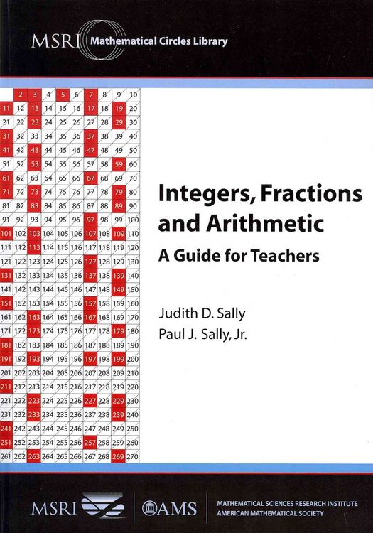 Produktbild: Sally, J: Integers, Fractions and Arithmetic