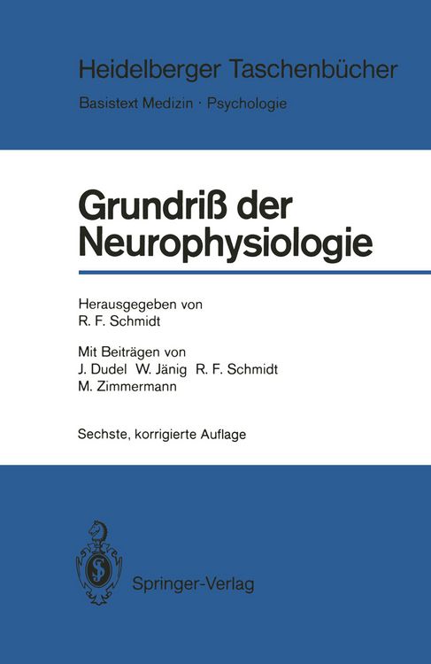Produktbild: Grundri&szlig; der Neurophysiologie
