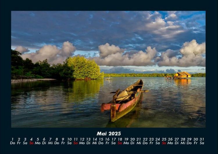 Produktbild: Landschaftskalender 2025 Fotokalender DIN A4