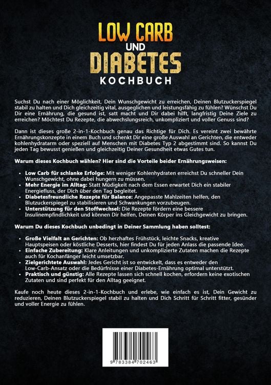 Produktbild: Low Carb und Diabetes Kochbuch