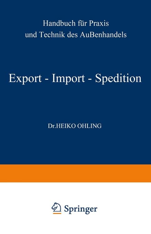 Produktbild: Export &mdash; Import &mdash; Spedition