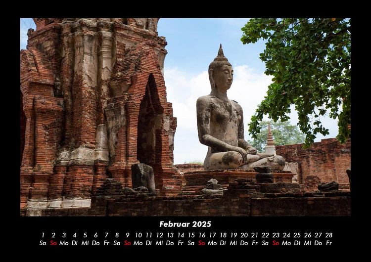 Produktbild: Tempel unserer Erde 2025 Fotokalender DIN A3