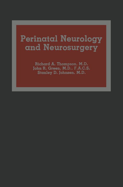 Produktbild: Perinatal Neurology and Neurosurgery