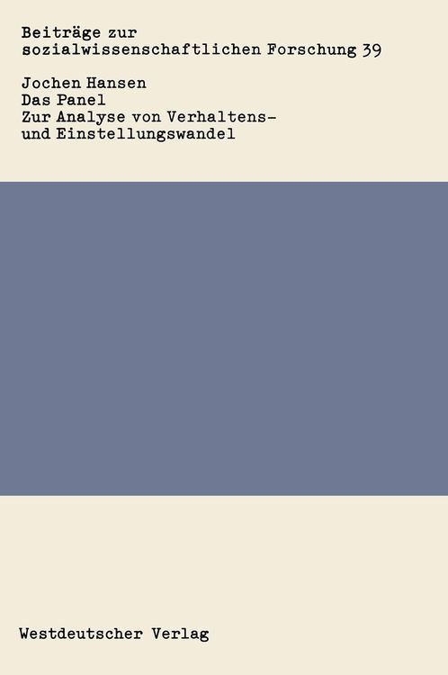 Produktbild: Das Panel