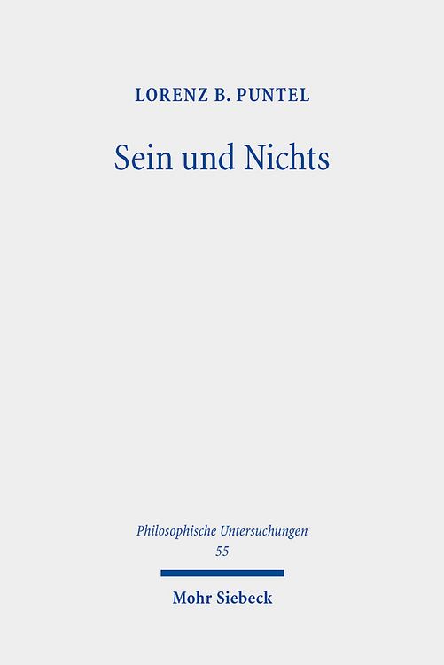 Produktbild: Sein und Nichts
