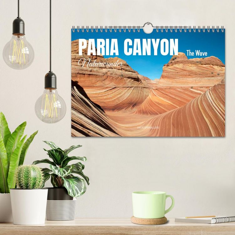 Produktbild: Paria Canyon - The Wave Naturwunder (Wandkalender 2026 DIN A4 quer), CALVENDO Monatskalender