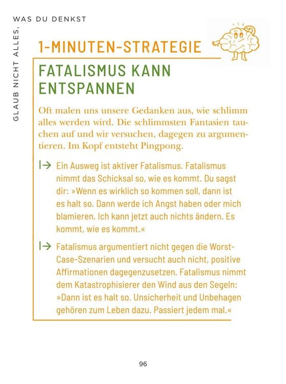 Produktbild: Die 1-Minuten-Strategie gegen Overthinking