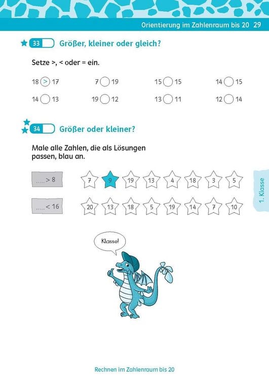 Produktbild: Klett Team Drachenstark: Kurztests Mathe 1./2. Klasse