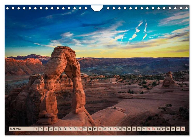 Produktbild: Horizonte zum Tr&auml;umen (Wandkalender 2026 DIN A4 quer), CALVENDO Monatskalender