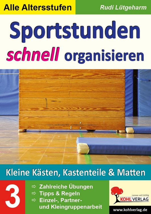 Produktbild: Sportstunden schnell organisieren / Band 3