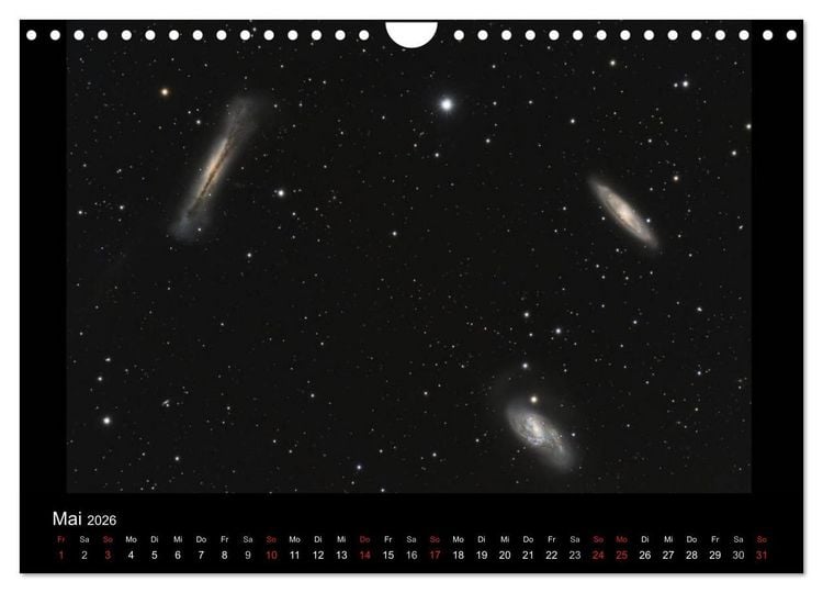 Produktbild: Astro-Fotografie (Wandkalender 2026 DIN A4 quer), CALVENDO Monatskalender