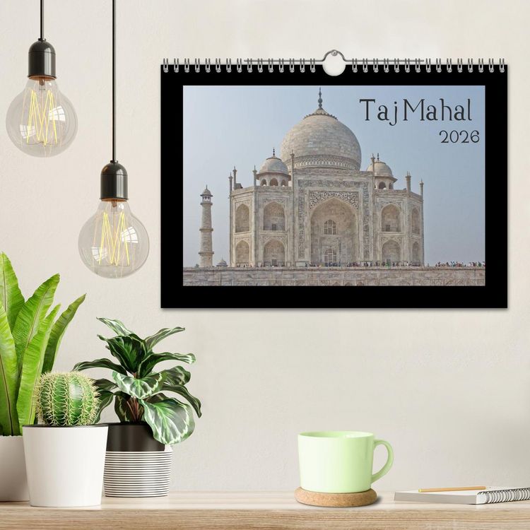 Produktbild: Taj Mahal (Wandkalender 2026 DIN A4 quer), CALVENDO Monatskalender