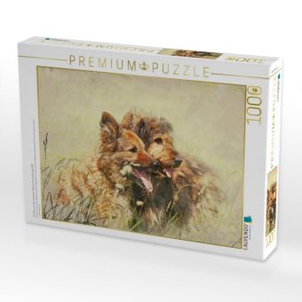 Produktbild: CALVENDO Puzzle Ein Motiv aus dem Kalender Altdeutsche H&uuml;tehunde 2017 | 1000 Teile Lege-Gr&ouml;&szlig;e 64x48cm Foto-Puzzle f&uuml;r gl&uuml;ckliche Stunden
