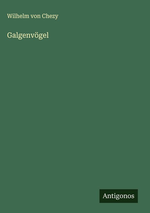 Produktbild: Galgenv&ouml;gel