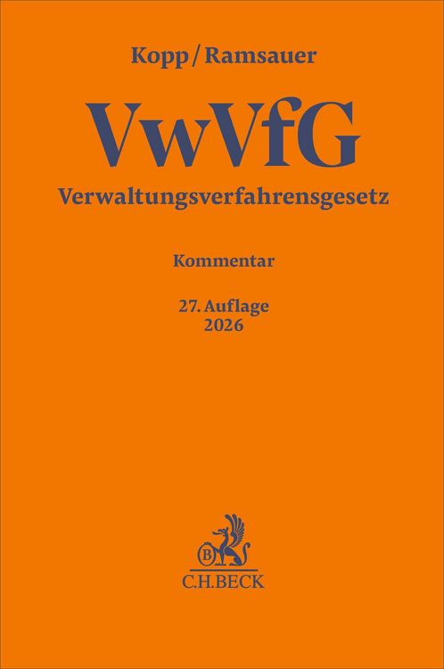Produktbild: Verwaltungsverfahrensgesetz. VwVfG