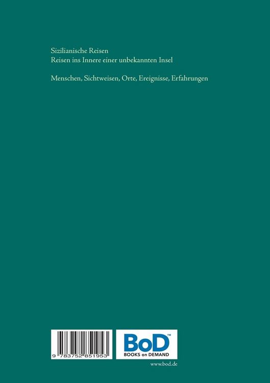 Produktbild: Sizilianische Reisen