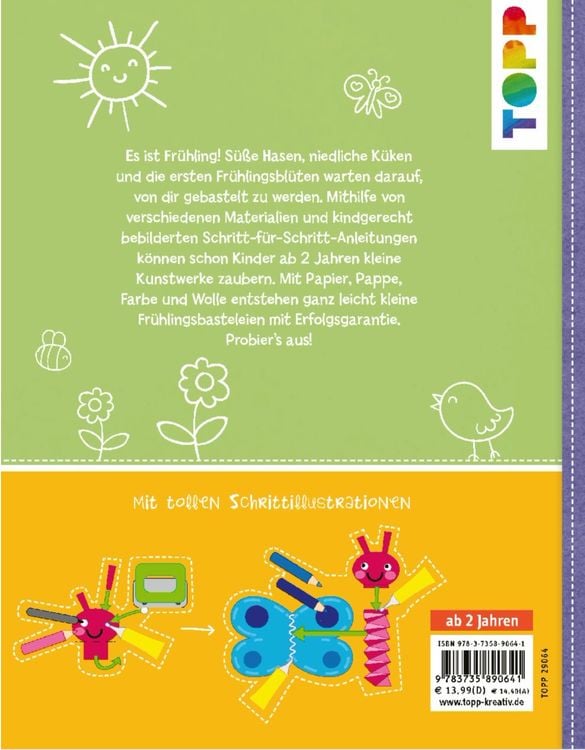 Produktbild: Das Bastelbuch für die Allerkleinsten. Frühling