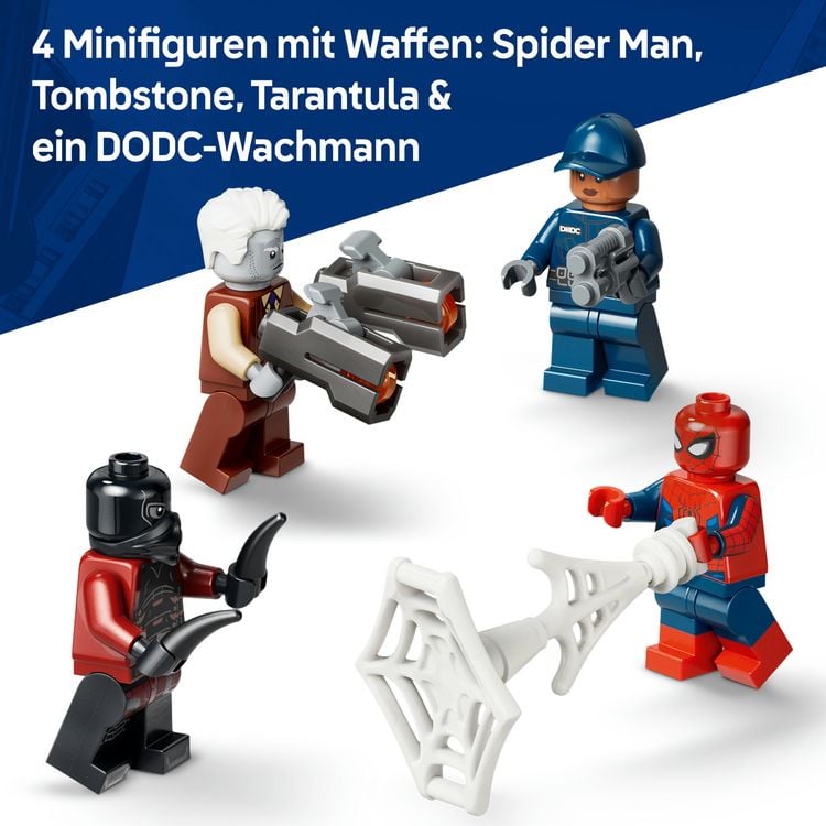 Produktbild: LEGO ǀ Marvel Spider-Man Jagt den Gef&auml;ngnistransporter, Modellbau 76349