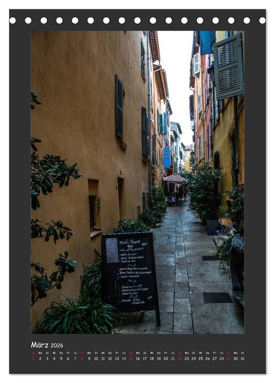 Produktbild: Saint Tropez (Tischkalender 2026 DIN A5 hoch), CALVENDO Monatskalender