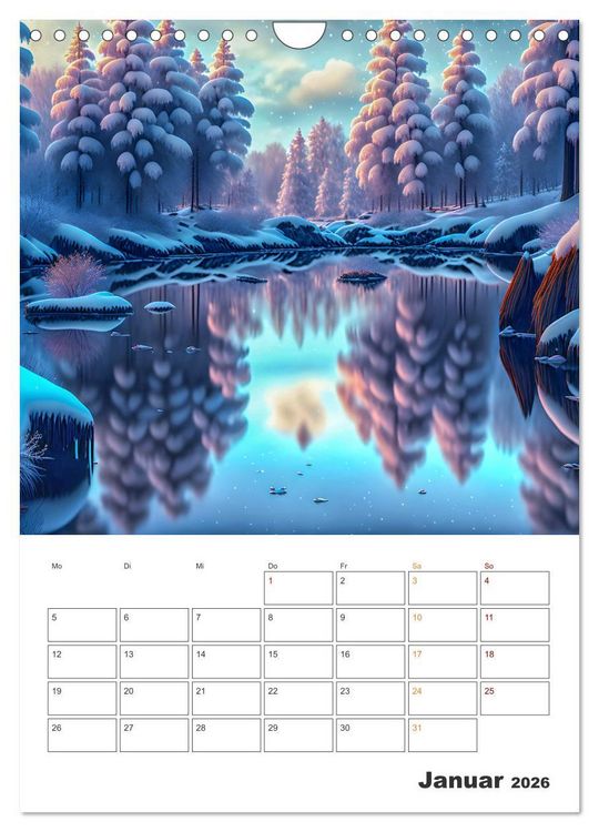 Produktbild: M&auml;rchenhafte B&auml;ume (Wandkalender 2026 DIN A4 hoch), CALVENDO Monatskalender