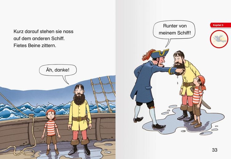 Produktbild: Leserabe 1. Lesestufe Kurz und leicht - Klar zum Entern, Piraten?