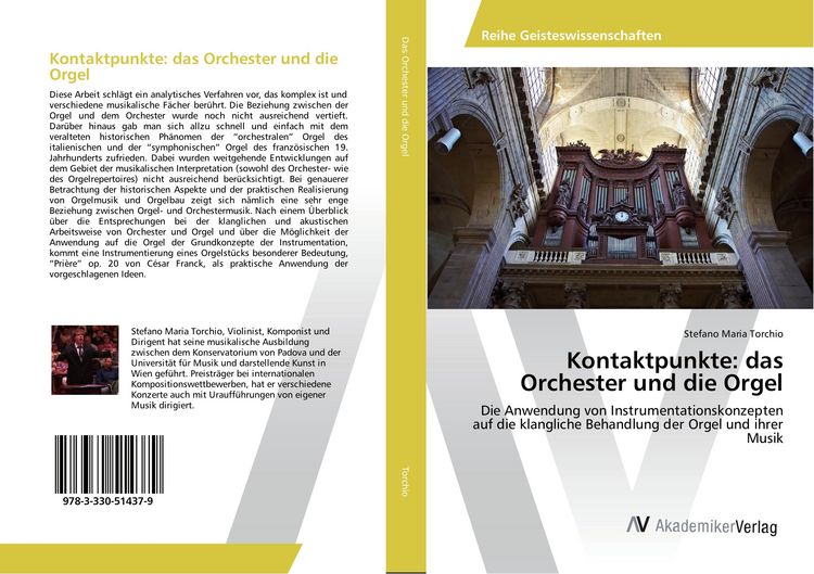 Produktbild: Kontaktpunkte: das Orchester und die Orgel