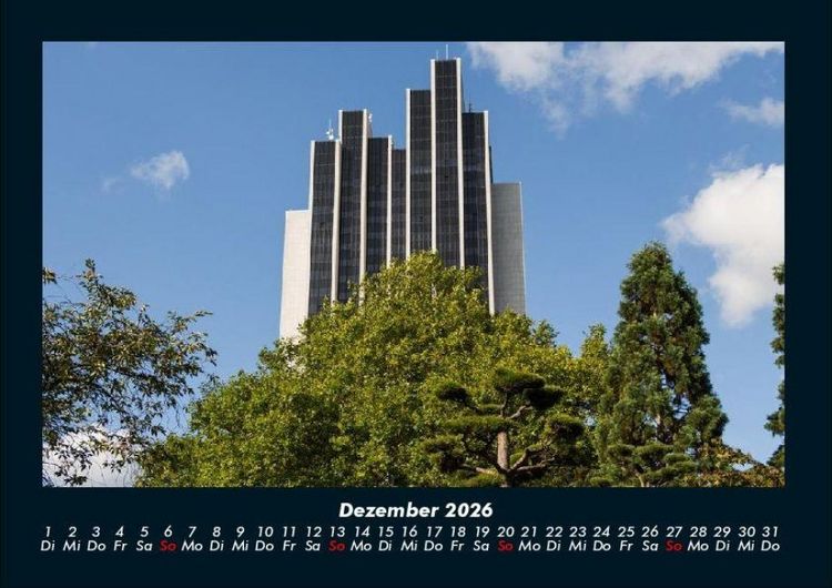 Produktbild: Hochh&auml;user - Architektur 2026 Fotokalender DIN A4