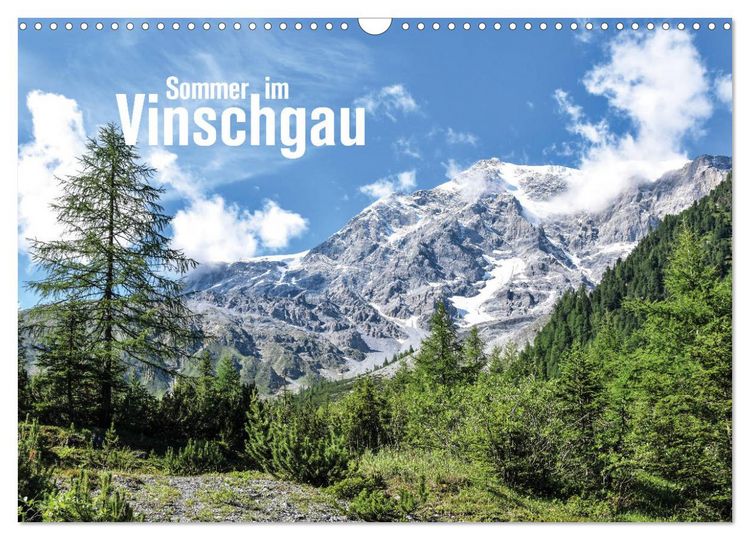 Produktbild: Sommer im Vinschgau (Wandkalender 2026 DIN A3 quer), CALVENDO Monatskalender