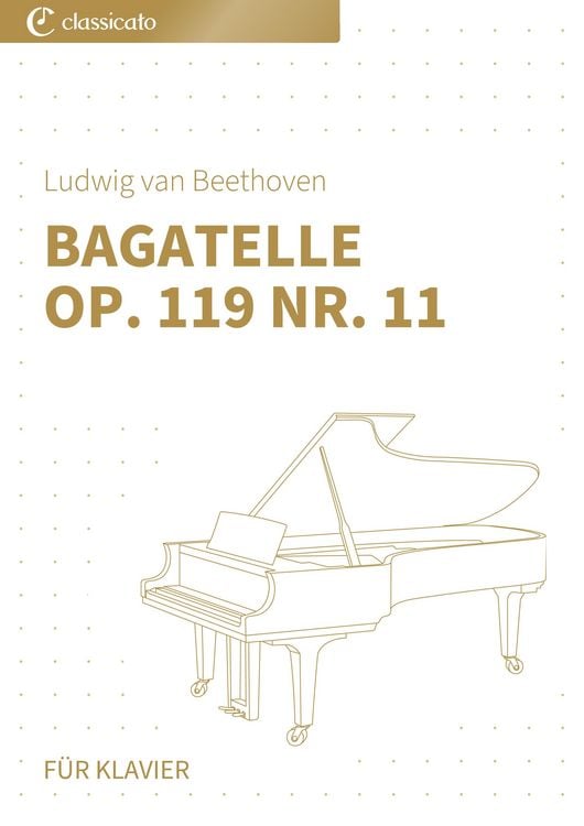 Produktbild: Bagatelle op.119Nr.11