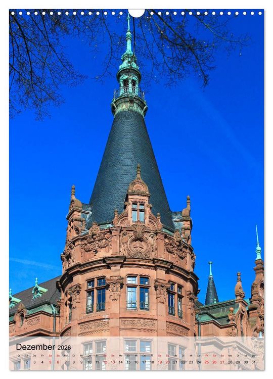Produktbild: Altes Heidelberg (Wandkalender 2026 DIN A3 hoch), CALVENDO Monatskalender
