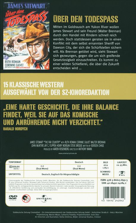 Über den Todespass - SZ-Cinemathek Western 8