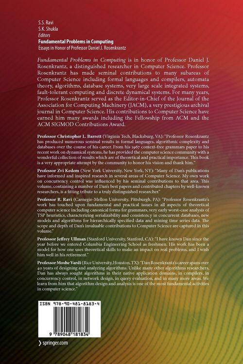 Produktbild: Fundamental Problems in Computing