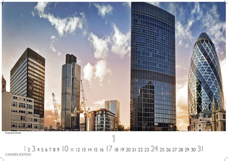 Produktbild: London Kalender 2027 &ndash; Wandkalender | Fotokalender England 35x50cm Grosses Format - Hochwertiger . mit Ansichten von Londons ikonischen Sehensw&uuml;rdigkeiten