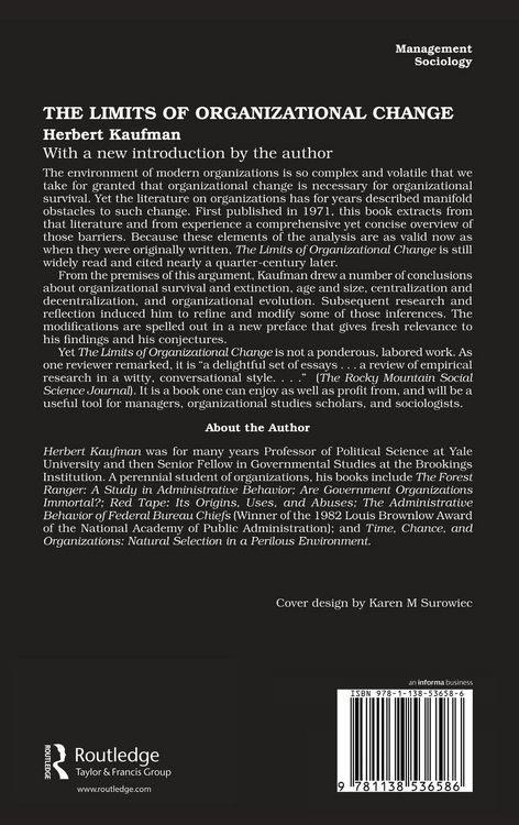 Produktbild: The Limits of Organizational Change
