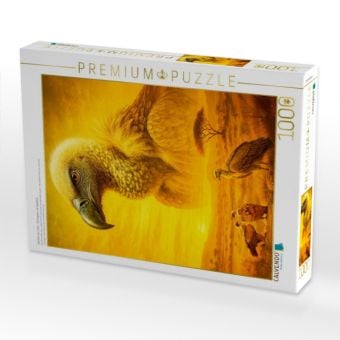 Produktbild: CALVENDO Puzzle W&auml;chter der L&uuml;fte - G&auml;nsegeier mit Weitblick | 1000 Teile Lege-Gr&ouml;&szlig;e 64x48cm Foto-Puzzle f&uuml;r gl&uuml;ckliche Stunden