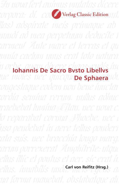 Produktbild: Iohannis De Sacro Bvsto Libellvs De Sphaera