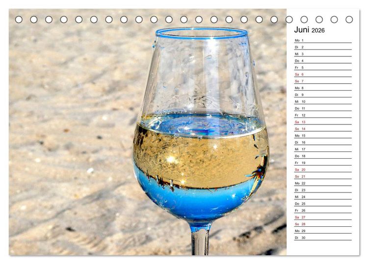 Produktbild: Travem&uuml;nder Durchblicke (Tischkalender 2026 DIN A5 quer), CALVENDO Monatskalender
