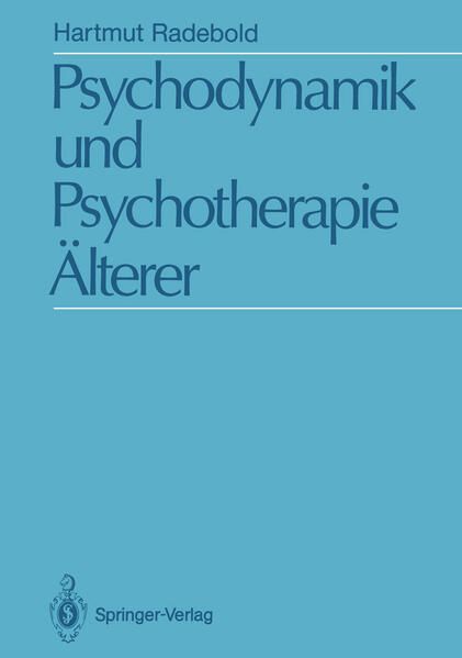 Produktbild: Psychodynamik und Psychotherapie &Auml;lterer