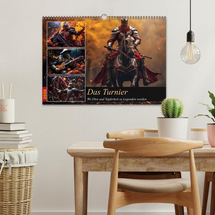 Produktbild: Das Turnier (Wandkalender 2026 DIN A3 quer), CALVENDO Monatskalender