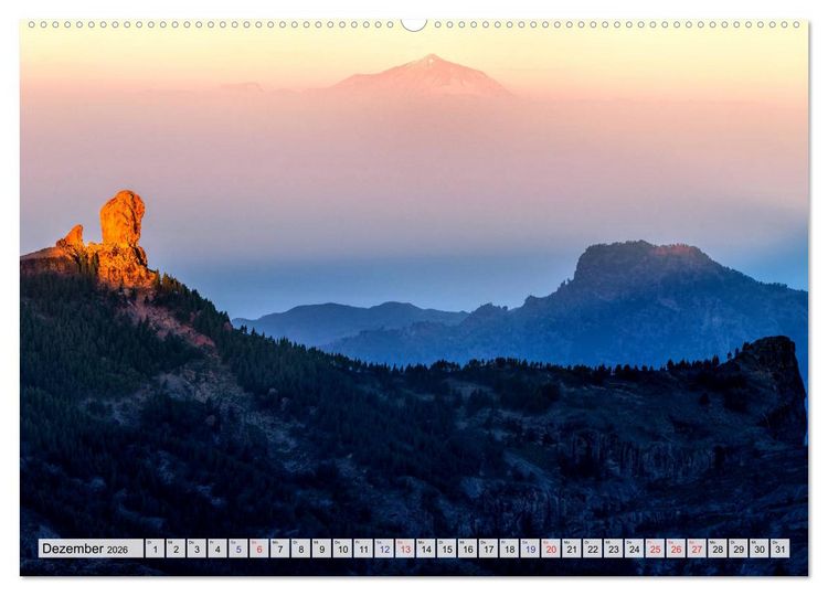 Produktbild: Kanarische Inseln - Vulkanische Natursch&ouml;nheiten (Wandkalender 2026 DIN A2 quer), CALVENDO Monatskalender