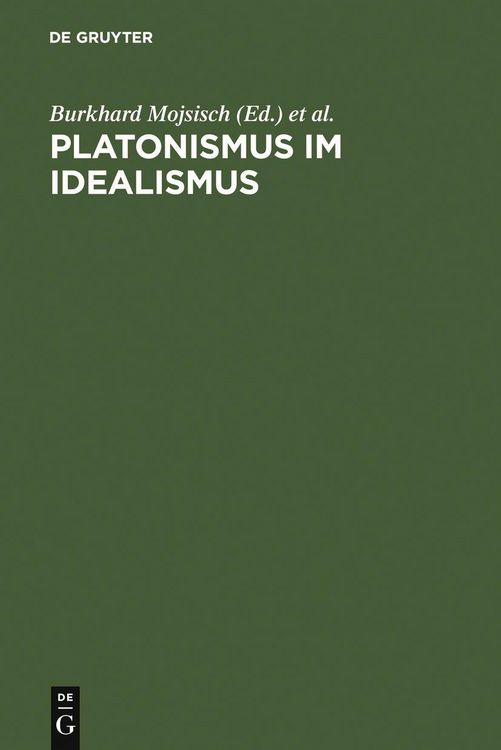 Produktbild: Platonismus im Idealismus