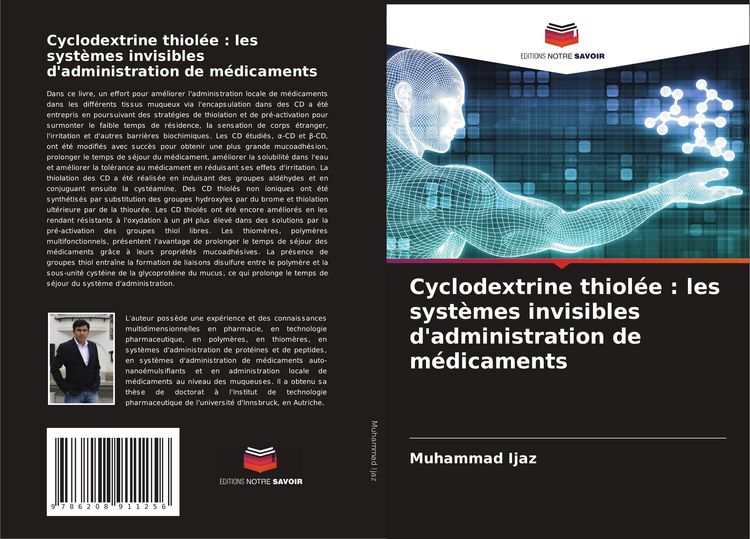 Produktbild: Cyclodextrine thiol&eacute;e : les syst&egrave;mes invisibles d'administration de m&eacute;dicaments