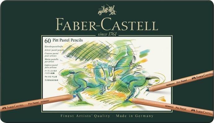 Produktbild: Faber-Castell Farbstifte Pitt Pastel, 60er Metalletui