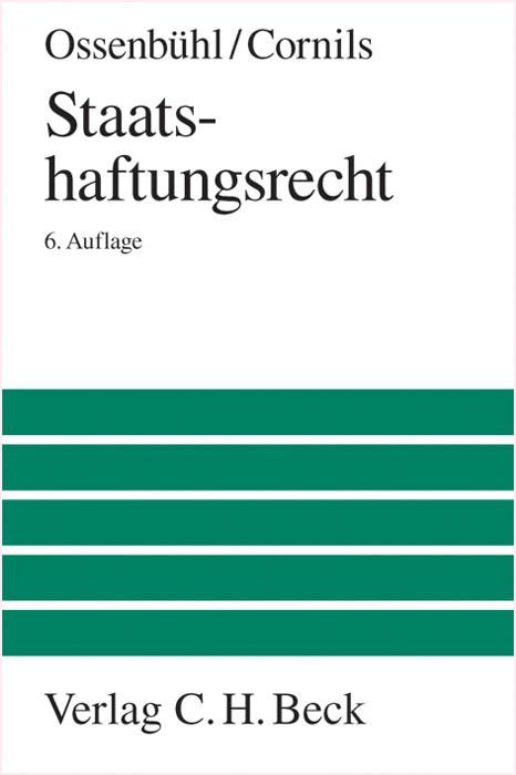 Produktbild: Staatshaftungsrecht