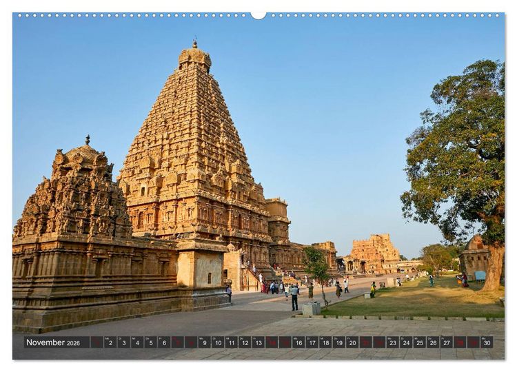 Produktbild: Indiens Tempel und Pal&auml;ste (Wandkalender 2026 DIN A2 quer), CALVENDO Monatskalender