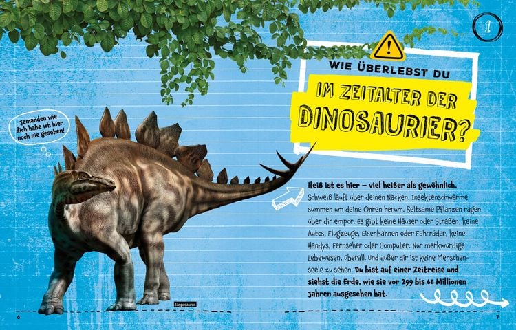 Produktbild: SURVIVAL GUIDE. Wie überlebst du im Zeitalter der DINOSAURIER!