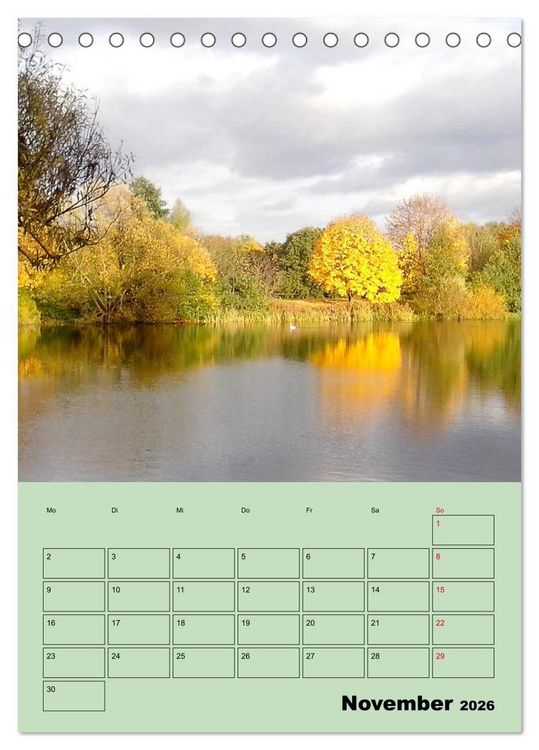 Produktbild: Leinemasch (Tischkalender 2026 DIN A5 hoch), CALVENDO Monatskalender