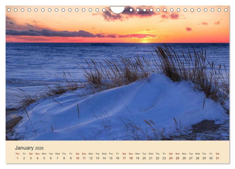 Produktbild: World sunsets (Wall Calendar 2026 DIN A4 landscape), CALVENDO 12 Month Wall Calendar