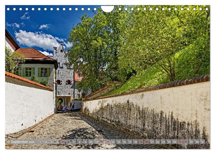 Produktbild: Freising - 1300 Jahre Korbinian (Wandkalender 2026 DIN A4 quer), CALVENDO Monatskalender